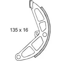 Rms Classic Piaggio Ciao/bravo/si 50cc 4145574 225120230 Bremseklodser 10 Enheder