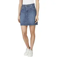 Pepe Jeans Pepe Jeanstil kvinder. PL90112444F0 Mini nederdel Rise blå (S), Casual, Bomuld, Denim