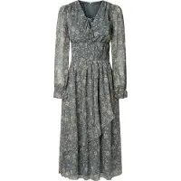 Pepe Jeans Livy Dress Lang Kjole Med Lange ærmer