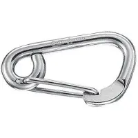 PLASTIMO Rustfrit Stål Asymmetrisk Karabinhage