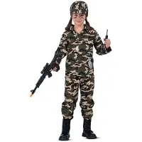MOM Jeg Vil Være Soldat Junior Kostume