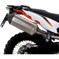 Arrow Sonora Titanium With Carbon End Cap Husqvarna Norden 901 ´22 Homologeret Lyddæmper