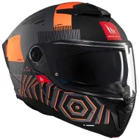 Mt Helmets Atom 2 Sv Strange Modulær Hjelm