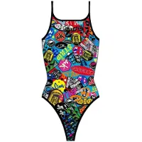 Turbo Stickers Colors Tynd Strop Badedragt