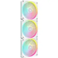 Corsair Microsystems CORSAIR iCUE Link LX120 RGB Starter Kit - Indsats med blæser - 120 mm - hvid (pakke med 3)