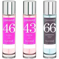 Caravan Nº43/nº46 And Men´s Nº66 150ml Parfume 3 Enheder