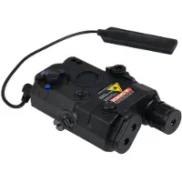 Element Airsoft Ampeq With Red Laser And Flashlight Taktisk Lommelygte