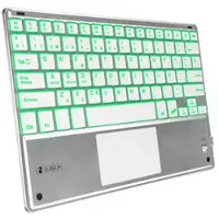 Subblim Smart Backlit Bluetooth Touchpad Trådløst Tastatur Spansk
