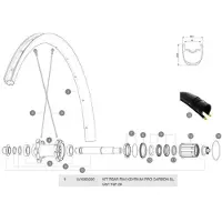 Mavic Ksyrium Pro Carbon Sl Ust 20 Baghjul
