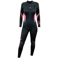 Seland Galea Iv 3.2 Mm Dame Våddragt I Neopren Med Lynlås I Brystet Og Lange ærmer