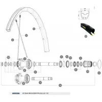 Mavic Ksyrium Pro Ust Disc 19c Baghjul