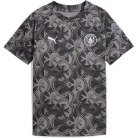 Puma Manchester City Fc 25/26 Før Kampen Junior T-shirt Med Korte ærmer