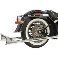 Bassani Xhaust Slip-on True Dual Harley Davidson Ref:1s26e-39 Ikke-homologeret Fuldt Linjesystem