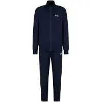 EA7 EA7til mænd. 8NPV61_PJVRZ Træningsdragt med almindelig pasform navy (XXS), Casual, Sport, Bomuld, Multisport, Blå
