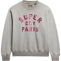 Superdry Embellished Varsity Loose Sweatshirt