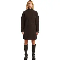 G-Star Cable Loose Knit Dress - Brown - Women