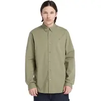 Timberland Solid Poplin Skjorte Med Lange ærmer