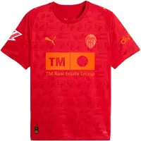 Puma Valencia Cf 25/26 Replica Væk Junior T-shirt Med Korte ærmer