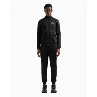 EA7 EA7til mænd. 8NPV65_PJHCZ Træningsdragt Core Identity sort (XXS), Casual, Sport, Multisport, Polyester, Lange ærmer