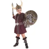 Creaciones Llopis Viking Med Hjelm Børnekostume