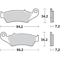 Moto-Master Ajp 403904 Bremseklodser