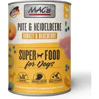 Mac'S Hund | Voksen | 800g Dåse - Kalkun og Blåbær 800g