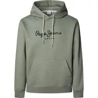 Pepe Jeans Pepe Jeanstil mænd. PM5800019 Sweatshirt Macbeth grøn (XS), Casual, Polyester