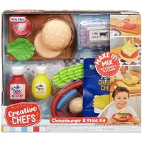 Little Tikes Kreative Kokkes Cheeseburger/pommes Frites-sæt
