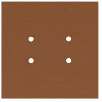 Creative Cables Rose-one System Square Cvfq204f108 Satin Copper Dibond Panel