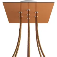 Creative Cables Kroq207f108 Rose-one Square Satin Copper Rose Kit