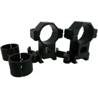Zasdar Ø Skinnevæver/picatinny-ringe Høje Monteringer 30 Mm 21 Mm