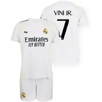 Real Madrid 25/26 Vinicius Hjem Kortsærmet Sæt