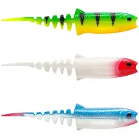 Savage Gear Cannibal Minnow Blødt Agn 6.5g 100 Mm 40 Enheder
