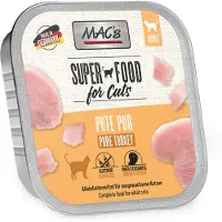 Mac'S Økonomipakke: 64 x 100 g Cat alubakke - Kalkun Pur
