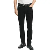 Gant Ganttil mænd. 1000405 Slim Stay Jeans sort (31/32), Casual, Bomuld, Bæredygtig