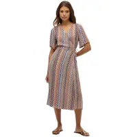 Superdry Printed Wrap Kortærmet Kjole