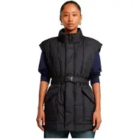 G-Star Belted Padded Vest - Black - Women