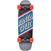 Santa Cruz Flier Collage 8.4 X 29.4 Street Cruiser Skateboard