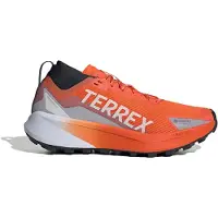 Adidas - Trail løbesko - Agravic GTX Semi Impact Orange/Cloud White/Carbon til UnisexUld - Størrelse 8 UK