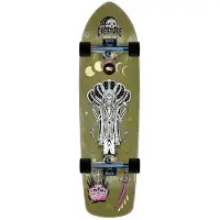 Creature Brue Killer Trippy Tanks 8.60in X 30.70in Cruiser Skateboard