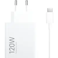 Xiaomi 120W HyperCharge Combo-vægoplader med USB-C-kabel MDY-14-EE - Hvid
