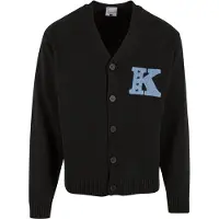 Karl kani Cardigan 'Star' dueblå / sort