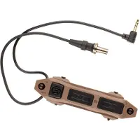 Wadsn Tactical Augmented Dual Function Tape Switch With Lock Sf Ml & 3.5mm Forbinder