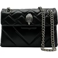 Kurt Geiger Kurt Geigertil kvinder. 1470800109 Mini Kensington læder taske sort (OSFA), Casual