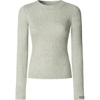 Pepe Jeans Pepe Jeanstil kvinder. PL7000025 Carla-trøje grå (L), Casual, Bomuld