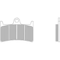 Nissin Premium A0100 2p-210ns Semi-sintrede Bremseklodser