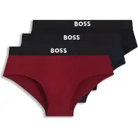 BOSS BOSStil mænd. 50546561 Sæt med tre flerfarvede One-trusser (XS), Afslappet, Flerfarvet, Polyester