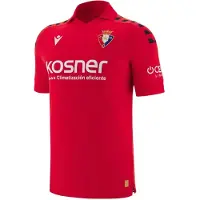 MACRON Ca Osasuna 25/26 Hjem Junior T-shirt Med Korte ærmer