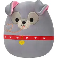 Squishmallows DISNEY: Valentino dienos pliušinis žaislas, 20 cm