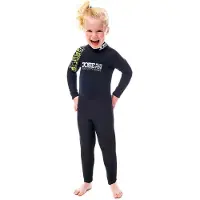 Jobe Heavy Duty 5/3 Mm Langærmet Shorty-våddragt Med Lynlås Bagpå Til Junior